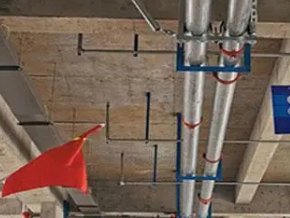 龙马潭管廊支架的安装方法